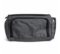DevTech Unisex Toiletry Bag, Waterproof Portable Travel Wash & Cosmetic Organizer, Gym Shaving & Shower Bag, Makeup & Deep Kit Bag with Handle (Grey)