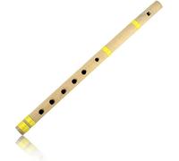 Devyom Unique 3 Inch Authentic Indian Wooden Bamboo Flute In 'C' Key Fipple Woodwind Musical Instrument Recorder Traditional Bansuri Hand Crafted Novelty Items Men Women Kids