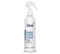 Dew Baby Bottle Sterilising Water | No-Rinse Formula | Allergy UK Certified | 99.99% Effective | Hypoallergenic, Vegan and Halal Friendly | 250ML