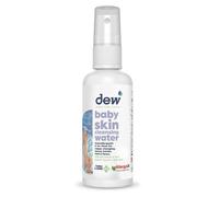 Dew Baby Cleansing Water : 100% Natural Antibacterial Baby Sanitiser Spray | Hypoallergenic Sterilising of Hand, Bum, Face, Dummy & Safe if Ingested. Cleans Skin Before Applying Nappy Rash Cream