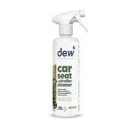 Dew Car Seat & Stroller Upholstery Cleaner & Surface Cleaner Spray 500ml | 100% Natural Baby Safe Hypochlorous Acid Antibacterial Spray | Bleach & Alcohol Free Fabric Stain Remover Spray