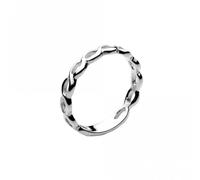 Dew Celtic Two Twist Ring 2253HP - Distinctive Detail | Acotis - Size M