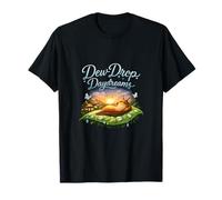 Dew Drop Daydreams Cottagecore Slug Life Design T-Shirt