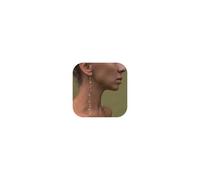 Dew Drop Earrings for Women Long Resin Drop Earrings Lightweight Fun Statement Jewelry Trendy Dangle Accessories, Metal, No Gemstone