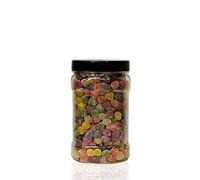 Dew Drops 1.3kg Small Sweet Jar - A Personalised Gift Jar Filled with Your Favourite Retro Sweets! NO Label