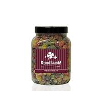 Dew Drops 1.8kg Medium Sweet Jar - A Personalised Gift Jar Filled with Your Favourite Retro Sweets! Good Luck