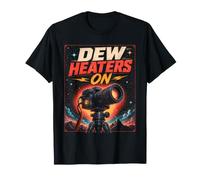 Dew Heaters on Astrophotography Deep Sky Nebula Hunter T-Shirt