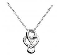 Dew Heritage Cara Celtic Looped Heart Pendant 9207HP015