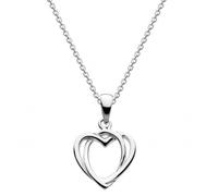 Dew Heritage Celtic Open Heart Pendant 9313HP - Contemporary Appeal