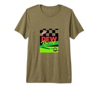 Dew Racing Mountain Dew Logo Graphic Apparel PAPL1806 Premium T-Shirt