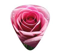 Dew Rose 1 Guitar Picks Set-Premium Abs Material,Various Thicknesses-Enhance Your Playing Experience