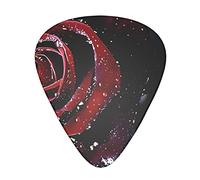 Dew Rose Guitar Picks - Guitar Accessories - Guitar Picks For Acoustic Guitar Electric Guitar Bass Guitar For Men Women Professional Guitarist Musicians And Beginner