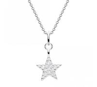 Dew Star Zirconia Pendant 9778CZ - Modern Style | Acotis Diamonds - Sterling Silver