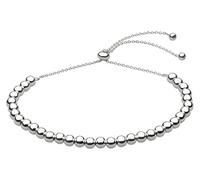 Dew Sterling Silver Ball Friendship Bracelet of Length 11-23cm 7434HP