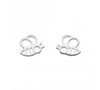 Dew Sterling Silver Dinky Honey Bee Yourself Bee Stud Earrings