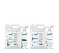 Dew SuperClean + Disinfect Indoor Outdoor 6L Refill Cleaning Bundle FRAGRANCE FREE