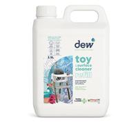 Dew Toy & Surface Sanitiser - 2.5 Ltr. Refill - 100% Natural Baby Safe Sanitiser Spray - Antibacterial, Kills 99.995% Germs, Safe if ingested, Bleach & Alcohol & Free - Multi Surface, No Rinse Formula