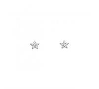Dew Zirconia Star Stud Earrings 3765CZ - Distinctive Detail | Acotis - Sterling Silver