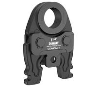 DEWALT 1-1/4" PEX F1807 Compact Press jaw for use with DCE210 DEWALT 20V MAX Compact Press Tool, Compatible with ASTM F1807 ASTM Approved Crimp Fittings