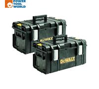 2X Dewalt Toughsystem Ds300 Tough System Case Tool Box Storage Box Stackable 35L By Buyaparcel