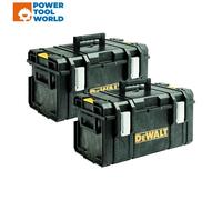 2X Dewalt Toughsystem Ds300 Tough System Case Tool Box Storage Box Stackable 35L By Buyaparcel