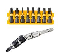 DeWalt 10 Piece Impact Screwdriver Angled Bit Holder Set