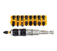 DeWalt DT70518T-QZ Set 10 pezzi con portainserti pivotale