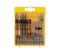 Dewalt 10 Piece Jigsaw Blade Set (Wood/Metal Cutting)