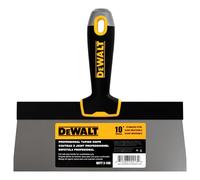 DEWALT 10" Taping Knife | Stainless Steel w/Soft Grip Handle | DXTT-2-136
