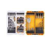DeWalt 100 Pc Drill Bit Accessory Set, Clear Lid, Fits Tough Case & TSTAK Range