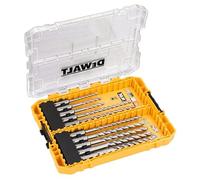 DEWALT 10PC XLR SDS Plus Set Full Head Carbide | Drill Bit 5-12 mm | Includes ToughCase+ Box | Compatible with Tstak System | Long service life thanks to solid carbide head