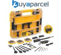 Dewalt 110 PC EXTREME Screwdriver Drill Bit Set FLEXTORQ Right Angle Attachment