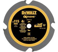 DeWalt 115mm PCD Fibre Cement Saw Blade for DCS571 115mm 4T 9.5mm