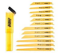DEWALT Mixed Bi-Metal Reciprocating Blade Set and Storage Case (12 pcs.), DT2445-QZ