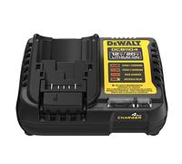 DEWALT 12V MAX/20V MAX Lithium Ion Battery Charger, 4 Amp, Waterproof (DCB1104), Black