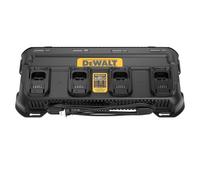 DEWALT 12V MAX Battery Charger, 20V MAX, FLEXVOLT 20V/60V MAX 4AMP Battery Charger, Fast Charger, Simultaneous Multiport Charging Station (DCB1404)