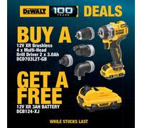 Dewalt 12V Xr Dcd703L2T Brushless 4X Multi-Head Drill Driver Charger + 3X 3Ah