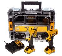 Dewalt DCK211D2T 12V Cordless Compact Drill Driver and Impact Driver