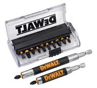 DEWALT DT70512T Extreme Impact Torsion Screwdriver Bit Set, Yellow/Black, Set of 14 Pieces