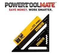 DeWALT 180mm Aluminium Speed Rafter Square - DWHT25227-0 DHT025227
