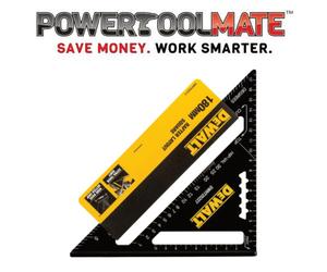 DeWALT 180mm Aluminium Speed Rafter Square - DWHT25227-0 DHT025227