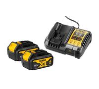 Dewalt 18V 2 X 4Ah Li-Ion Xr Battery & Charger - Dcb1104M2-Gb