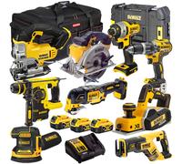 Dewalt 18V 9 Piece Combo Tool Kit with 3 x 5.0Ah Battery & Charger T4TKIT-9716