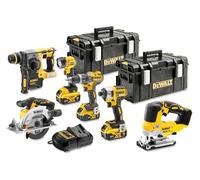 DeWalt DCK690P3T 18v XR Cordless Brushless 6 Piece Power Tool Kit 3 x 5ah Li-ion Battery Charger Case