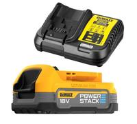 Dewalt 18V Compact Powerstack Battery & Charger Starter Set Dcb112 + Dcbp034
