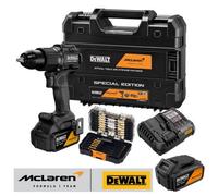 Dewalt 18V Dcd86Mp2T Mclaren F1 Xr Brushless Hammer Drill 2 X 5.0Ah + 28Pc Set