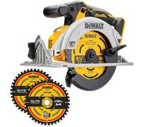 Dewalt 18V Dcs565N Xr Brushless Compact 165mm Circular Saw Bare Tool + 2X Blades