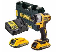 DEWALT 18V IMPACT DRIVER COMPLETE BRUSHLESS KIT X2 BATTERYS FAST CHARGER CASE