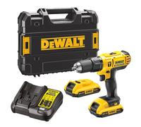 DeWalt 18V Li-ion Brushed Cordless Combi Drill (2 x 2Ah) - DCD776D2T-GB