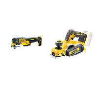 DeWalt 18V Li-Ion Cordless Brushless Oscillating Multi-Tool + Li-ion Brushless Cordless Planer, Yellow
